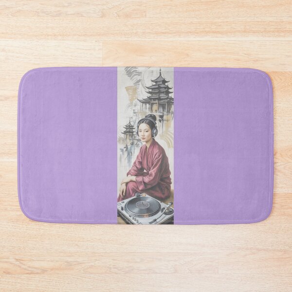 Item preview, Japanese Dj Turntable Pagoda Art By Merch, Limited Edition designed and sold by MichaelbmOver.