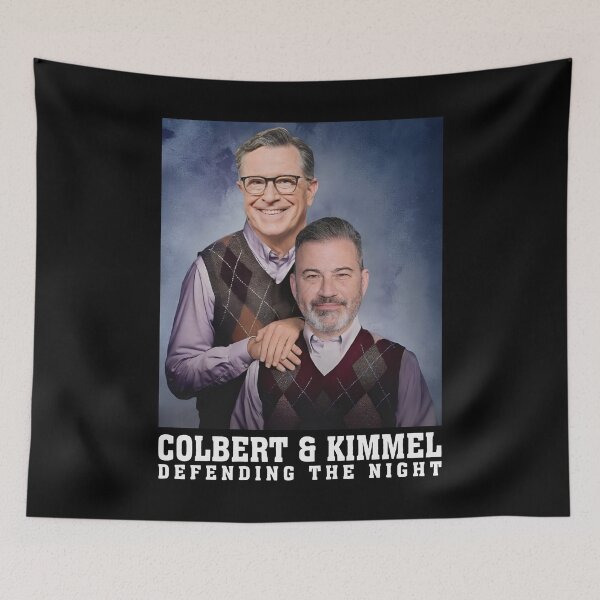 Item preview, Jimmy Kimmel & Stephen Colbert Step Bros designed and sold by judithcooley.