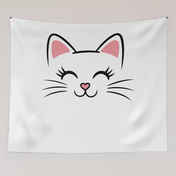 Item preview, Cat Face Whiskers Print Love Halloween designed and sold by JonBarnes22.