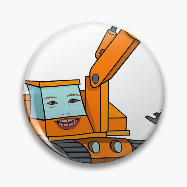 Item preview, anthropomophic excavator designed and sold by LisetteBaron.