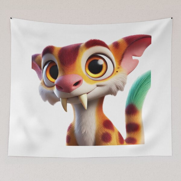 Item preview, Adorable Dinofelis  designed and sold by Sillytoe.