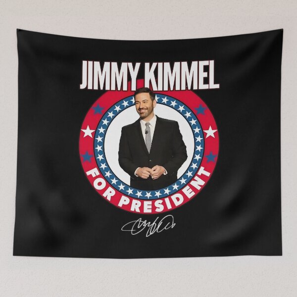 Item preview, Jimmy Kimmel For President Talk Show Host Celeb Fan designed and sold by judithcooley.