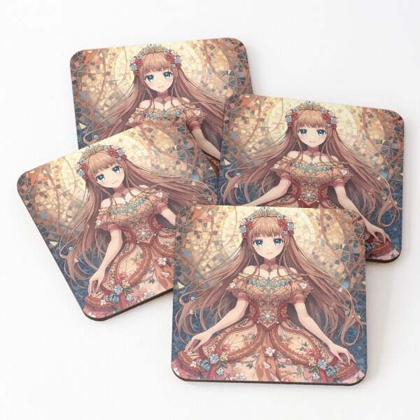 Item preview, Princess with mosaics designed and sold by Karitza Daniela.
