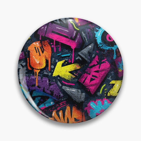 Item preview, Graffiti Spray Pattern – Colorful Urban Street Art Design designed and sold by Meiersbeste.