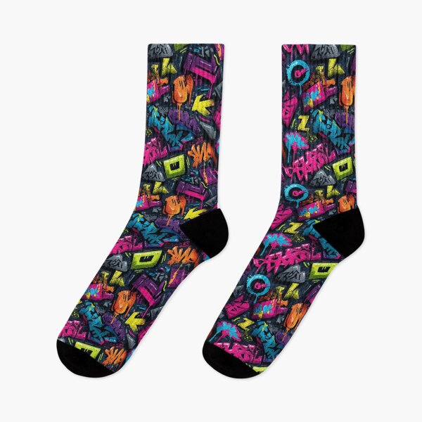 Item preview, Graffiti Spray Pattern – Colorful Urban Street Art Design designed and sold by Meiersbeste.