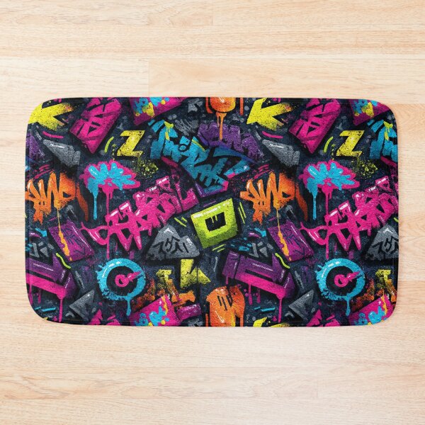 Item preview, Graffiti Spray Pattern – Colorful Urban Street Art Design designed and sold by Meiersbeste.