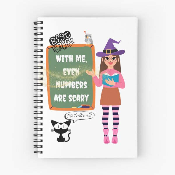 Item preview, Math Teacher on Halloween | Haunted Numbers designed and sold by TeeAauthenticF.