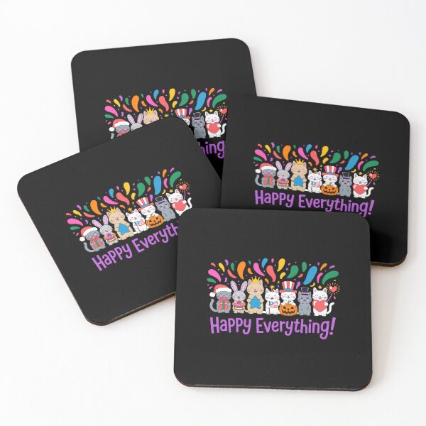 Item preview, Cats Happy Everything Halloween Christmas Thanksgiving designed and sold by JulienAureo.