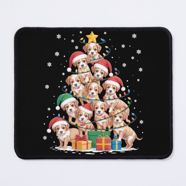 Item preview, Cavapoo Christmas Tree Funny Santa Cavoodle Dog Xmas designed and sold by JulienAureo.
