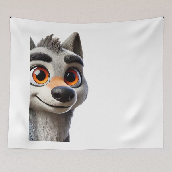 Item preview, Adorable Dire Wolf designed and sold by Sillytoe.