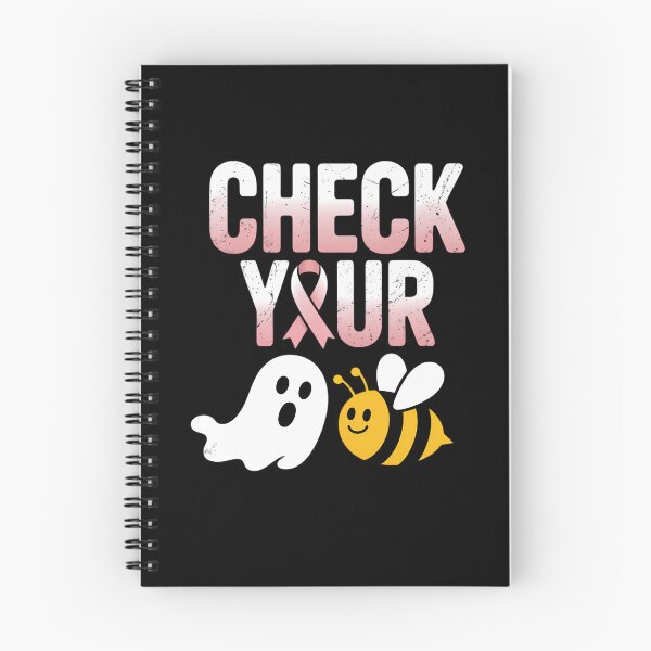 Item preview, Check Your Boo Bees Funny Breast Cancer Halloween designed and sold by JulienAureo.