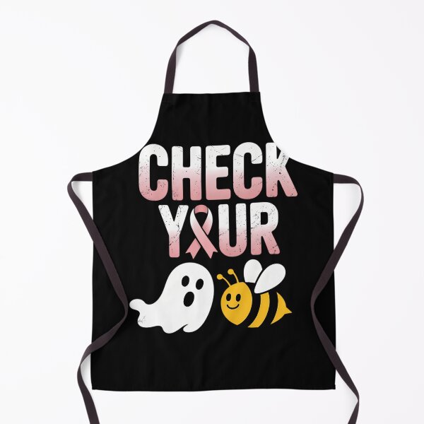 Item preview, Check Your Boo Bees Funny Breast Cancer Halloween designed and sold by JulienAureo.