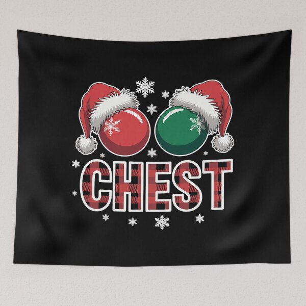 Item preview, Chest Nuts Christmas  Funny Matching Couple Chestnuts designed and sold by JulienAureo.