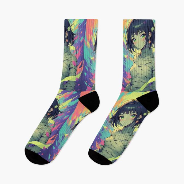 Item preview, Colorful anime mummy girl designed and sold by ArtsJulian.