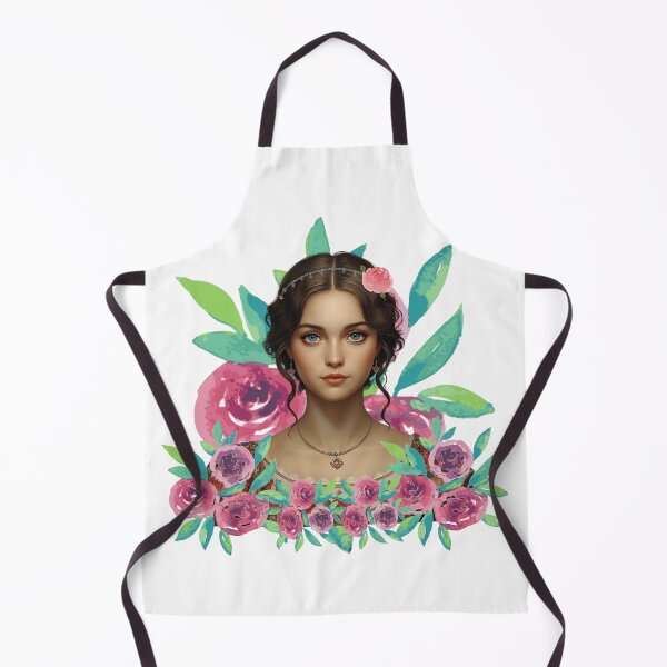 Item preview, The girl with flowers designed and sold by Karitza Daniela.