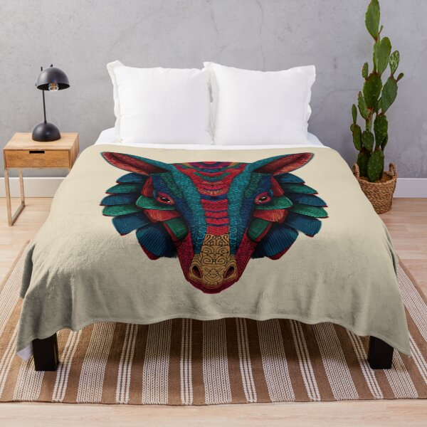 Item preview, Armadillo Head Illustration – Tribal Mandala Style designed and sold by Meiersbeste.