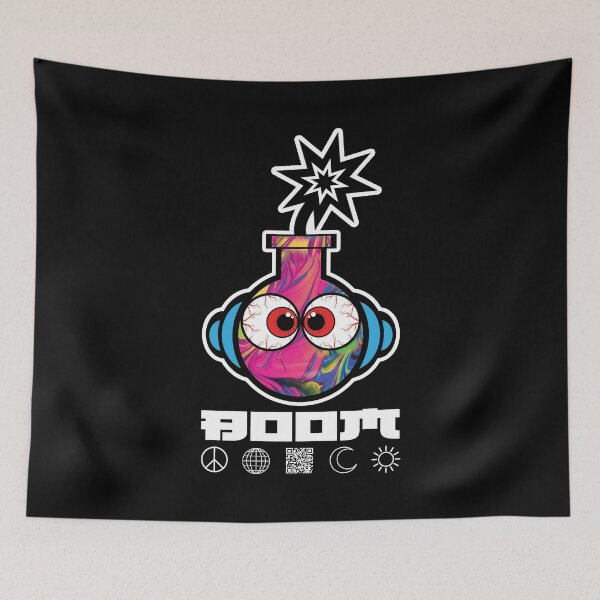 Item preview, Psychedelic Bomb designed and sold by moon70star-m70s.