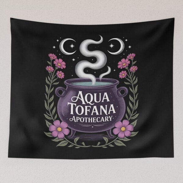 Item preview, Aqua Tofana Apothecary Feminist Women Poison designed and sold by Vastingan.