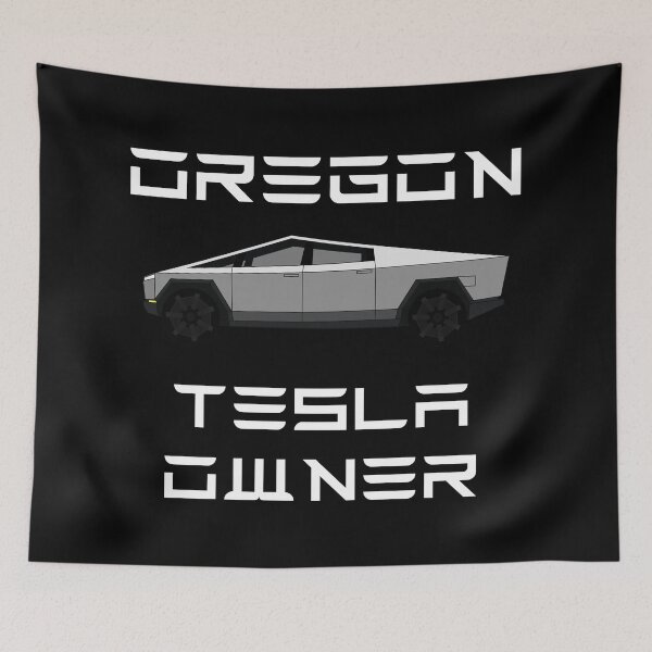 Item preview, Oregon Tesla Cybertruck Owner designed and sold by WigOutlet.