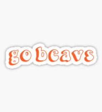 Go Beavs Sticker