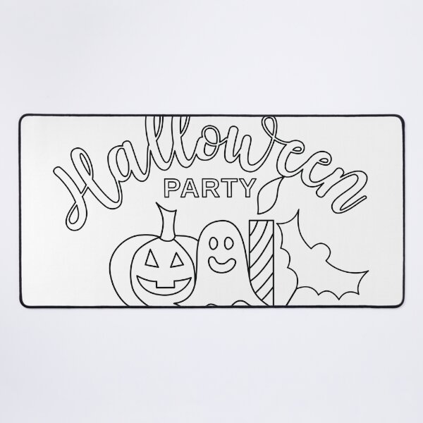 Item preview, coloring Halloween cake with spooky topping kid activity designed and sold by storieslanguage.