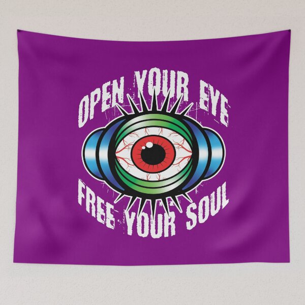 Item preview, Open Your Eye Free Your Soul designed and sold by moon70star-m70s.