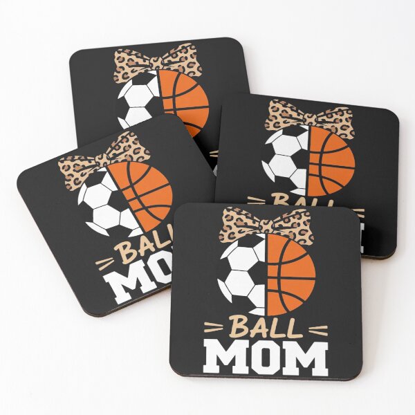 Artikelvorschau, Ball Mama Fußball Basketball Leopard Mama entworfen und verkauft von Vastingan.