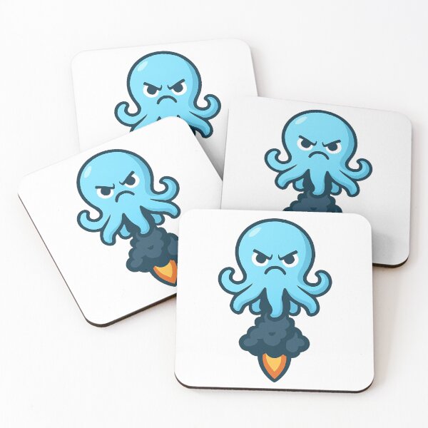Item preview, Octopus Rocket Logo  designed and sold by funspms.