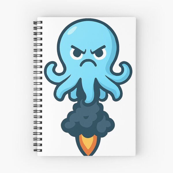 Item preview, Octopus Rocket Logo  designed and sold by funspms.