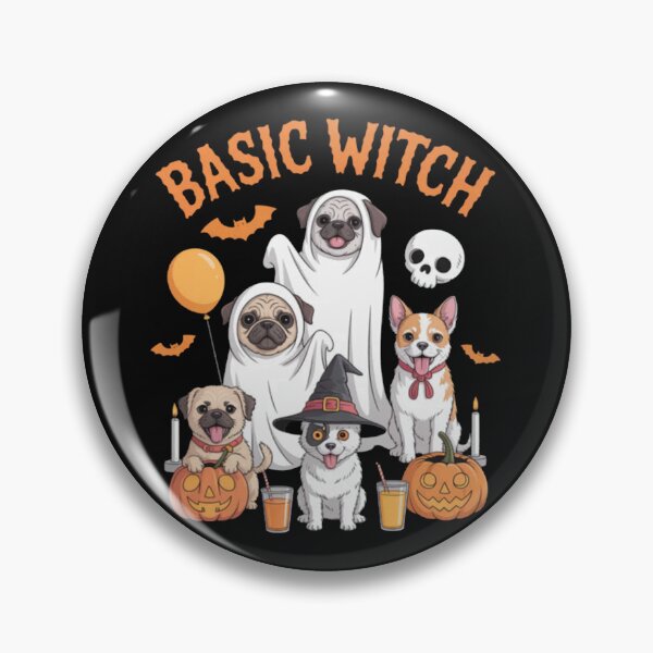Item preview, Basic Witch Dog Coffee Lovers Halloween Women Cute designed and sold by Vastingan.