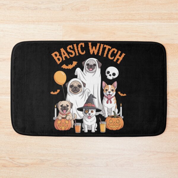 Item preview, Basic Witch Dog Coffee Lovers Halloween Women Cute designed and sold by Vastingan.