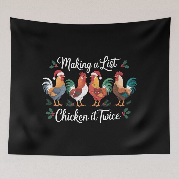 Item preview, Christmas Chicken Lover Xmas Santa Hat Funny Farm designed and sold by tabdejinti.