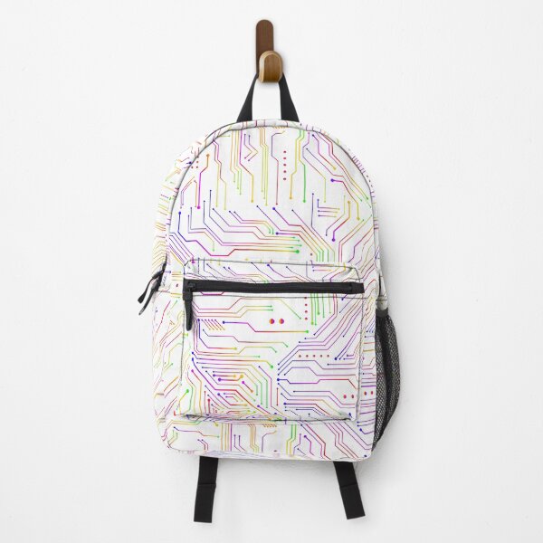 Item preview, Microchip Motherboard Rainbow Repeat Technology Computer Pattern designed and sold by KatelynMitalski.