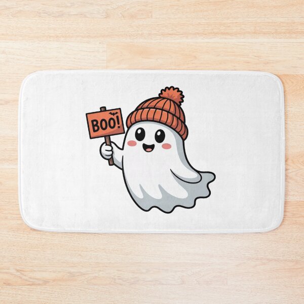 Item preview, Boo Ghost Holding A Sign Halloween designed and sold by Vastingan.