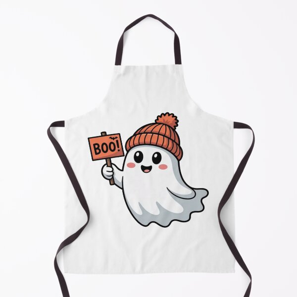 Item preview, Boo Ghost Holding A Sign Halloween designed and sold by Vastingan.