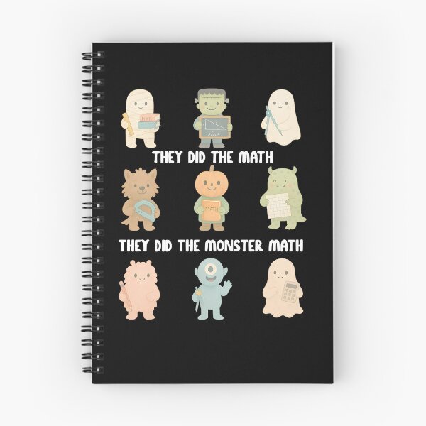 Item preview, They Did The Math, Math Teacher Halloween designed and sold by Cutefy.