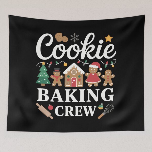 Item preview, Christmas Cookie Baking Crew Family Baking Team Funny Cookie designed and sold by tabdejinti.