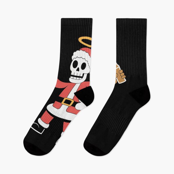 Item preview, Christmas Drinking Drunk Skeleton Santa & Gingerbread designed and sold by tabdejinti.
