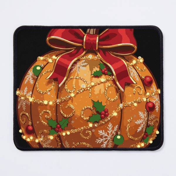 Item preview, Christmas Pumpkin Magic – Holiday Crossover Design designed and sold by TrackinDaTrends.