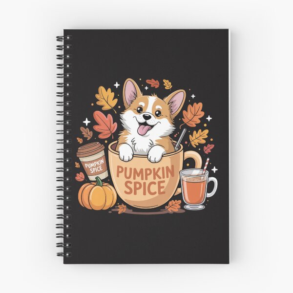 Item preview, Fall Coffee Pumpkin Spice Latte Iced Autumn Corgi  designed and sold by Ikwalima.
