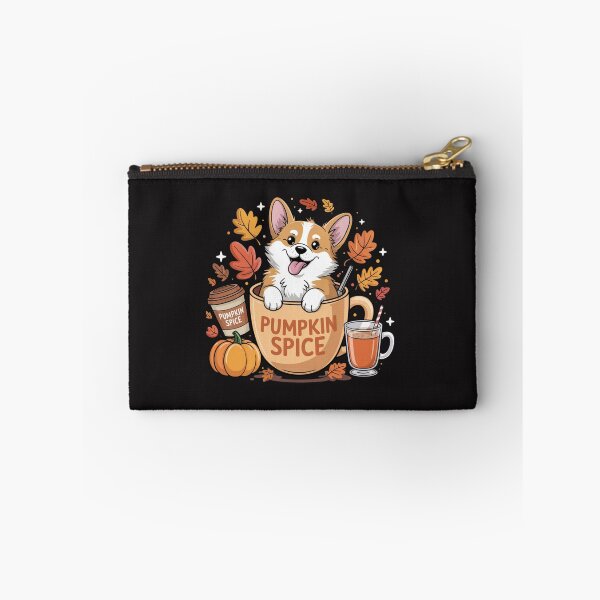Item preview, Fall Coffee Pumpkin Spice Latte Iced Autumn Corgi  designed and sold by Ikwalima.