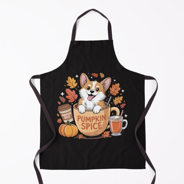 Item preview, Fall Coffee Pumpkin Spice Latte Iced Autumn Corgi designed and sold by Ikwalima.