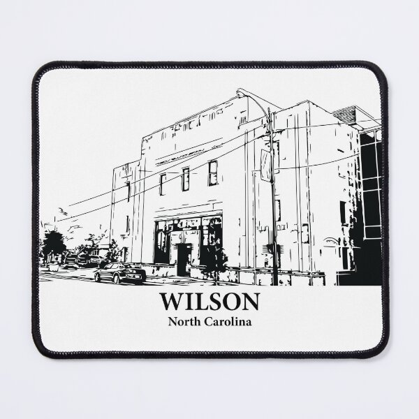 Item preview, Wilson - North Carolina designed and sold by Lakeric Cityscapes.