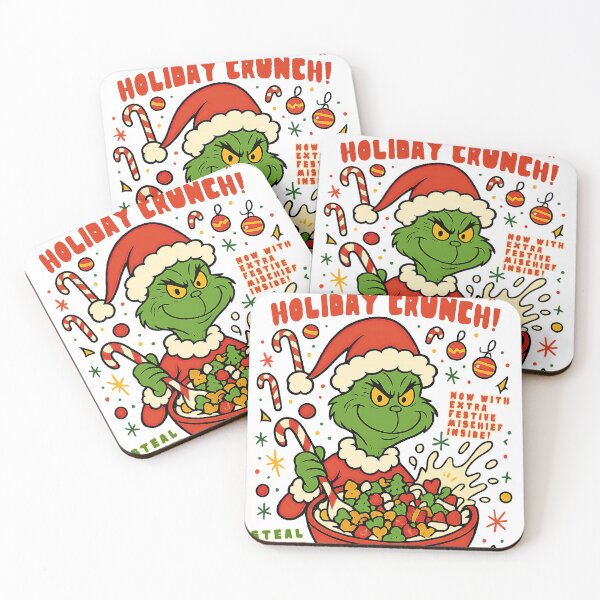 Item preview, Grinch Christmas Cereal Box designed and sold by Drip stamp.