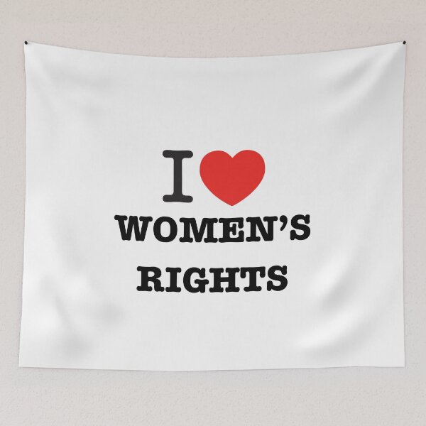 Item preview, I Heart Women’s Rights designed and sold by thatgirlcanvas.