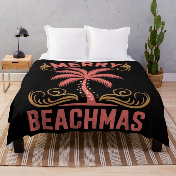 Item preview, Christmas in July - Coastal Beach - Merry Beachmas Palm Tree designed and sold by BiellaSar.
