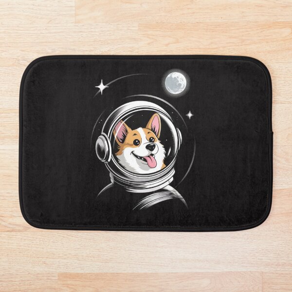 Item preview, Astronauta galáctico, astronauta, perro, amante de los corgis designed and sold by Ikwalima.