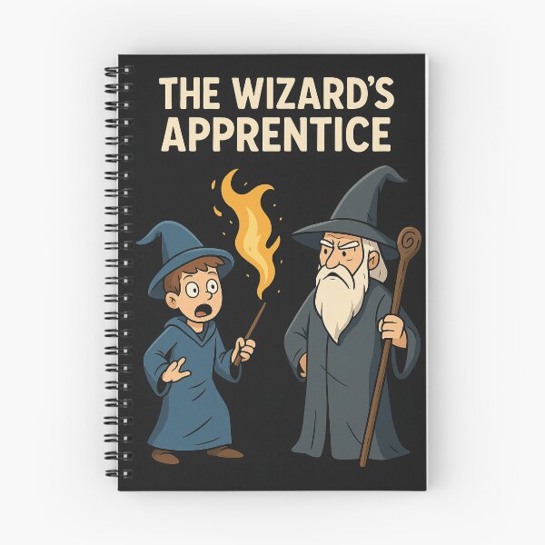 Item preview, The Wizard’s Apprentice designed and sold by RyoSaeba90.