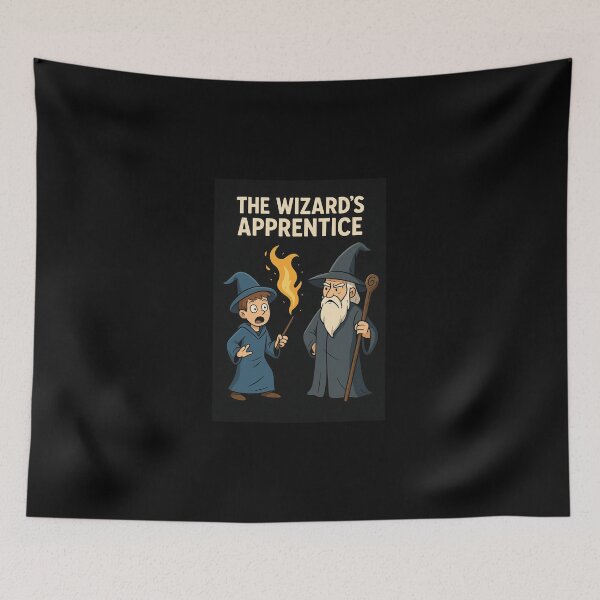 Item preview, The Wizard’s Apprentice designed and sold by RyoSaeba90.