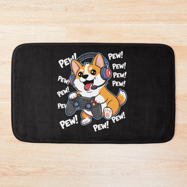 Item preview, Gamer Corgi Gaming Dog designed and sold by Ikwalima.